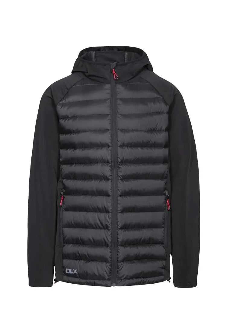 DLX Herren Outdoorjacke aus Materialmix CADE