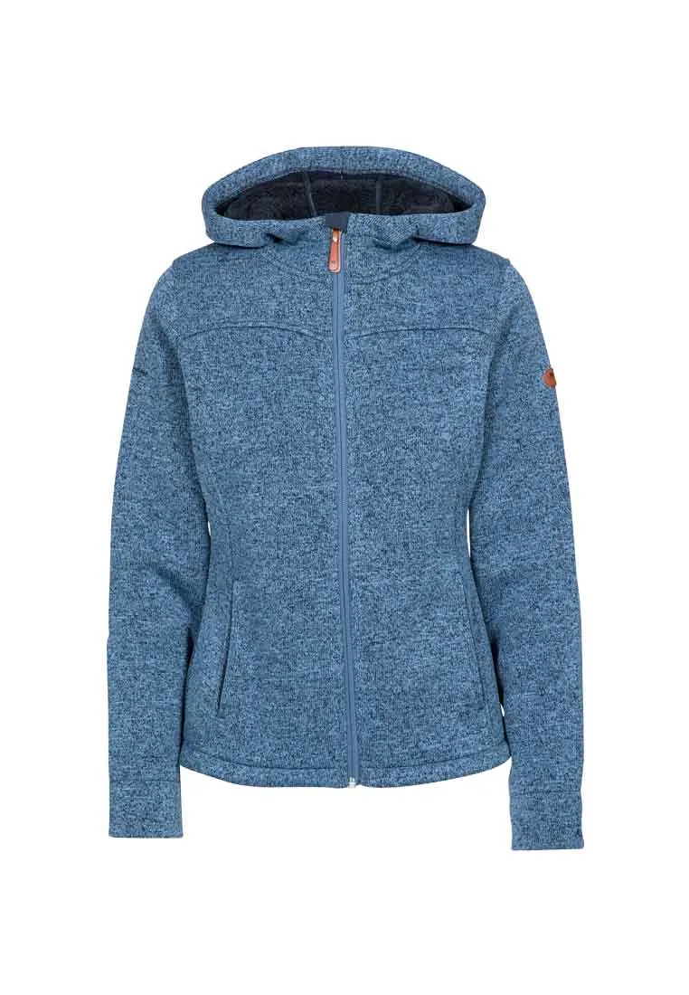 Trespass Damen Strickfleecejacke mit Kapuze