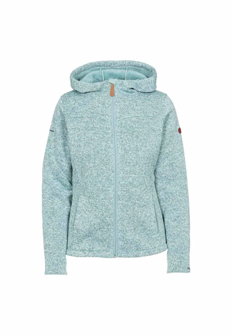 Trespass Damen Strickfleecejacke mit Kapuze