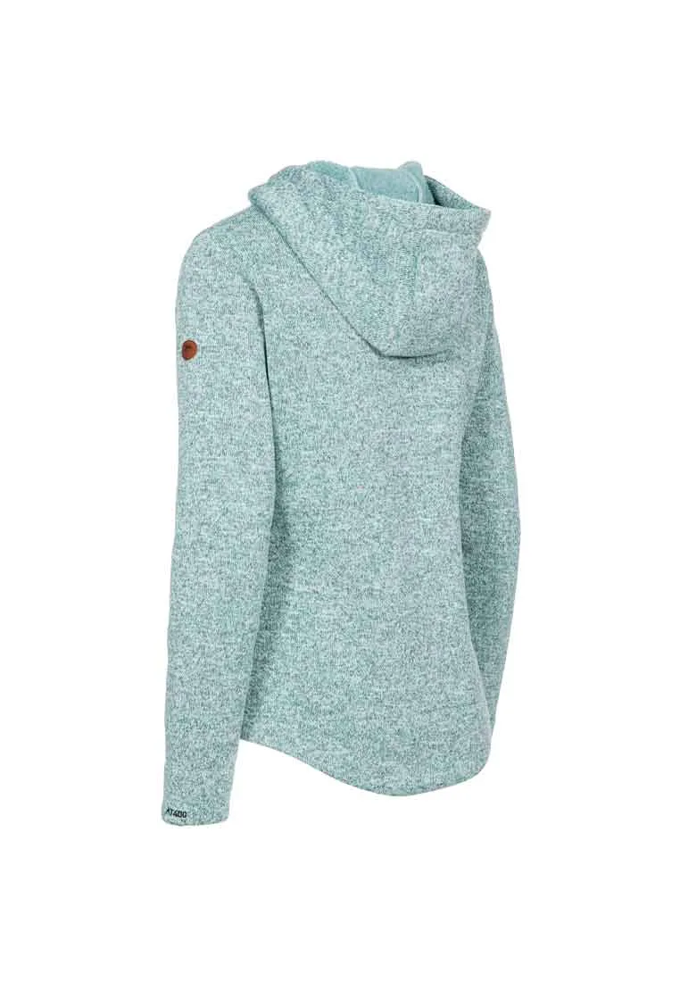 Trespass Damen Strickfleecejacke mit Kapuze