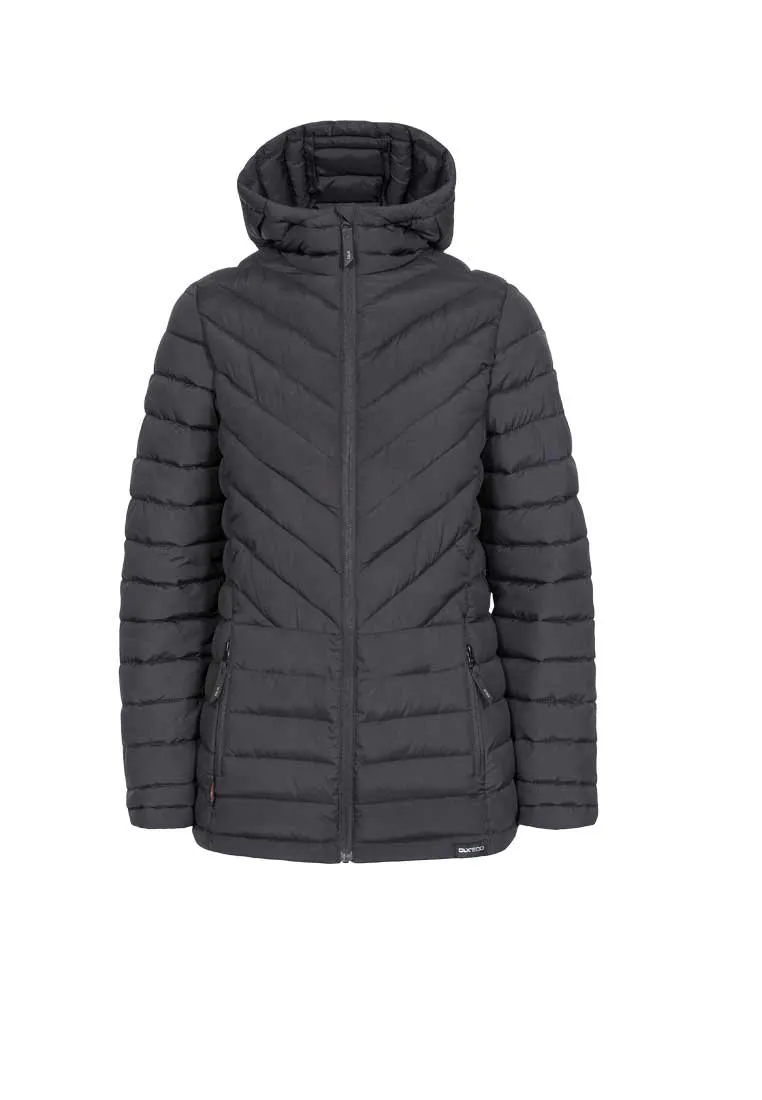 DLX Damen Steppjacke mit Kapuze ALTHEA