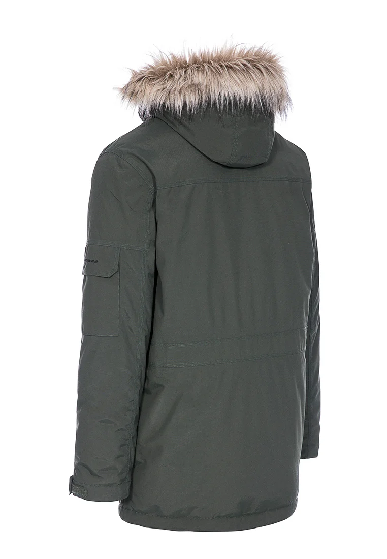 Tresspass Herren Winterparka mit Kapuze HIGHLAND