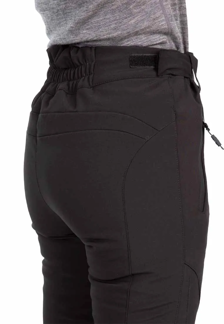 Trespass Damen Softshell Skihose schwarz AMAURA