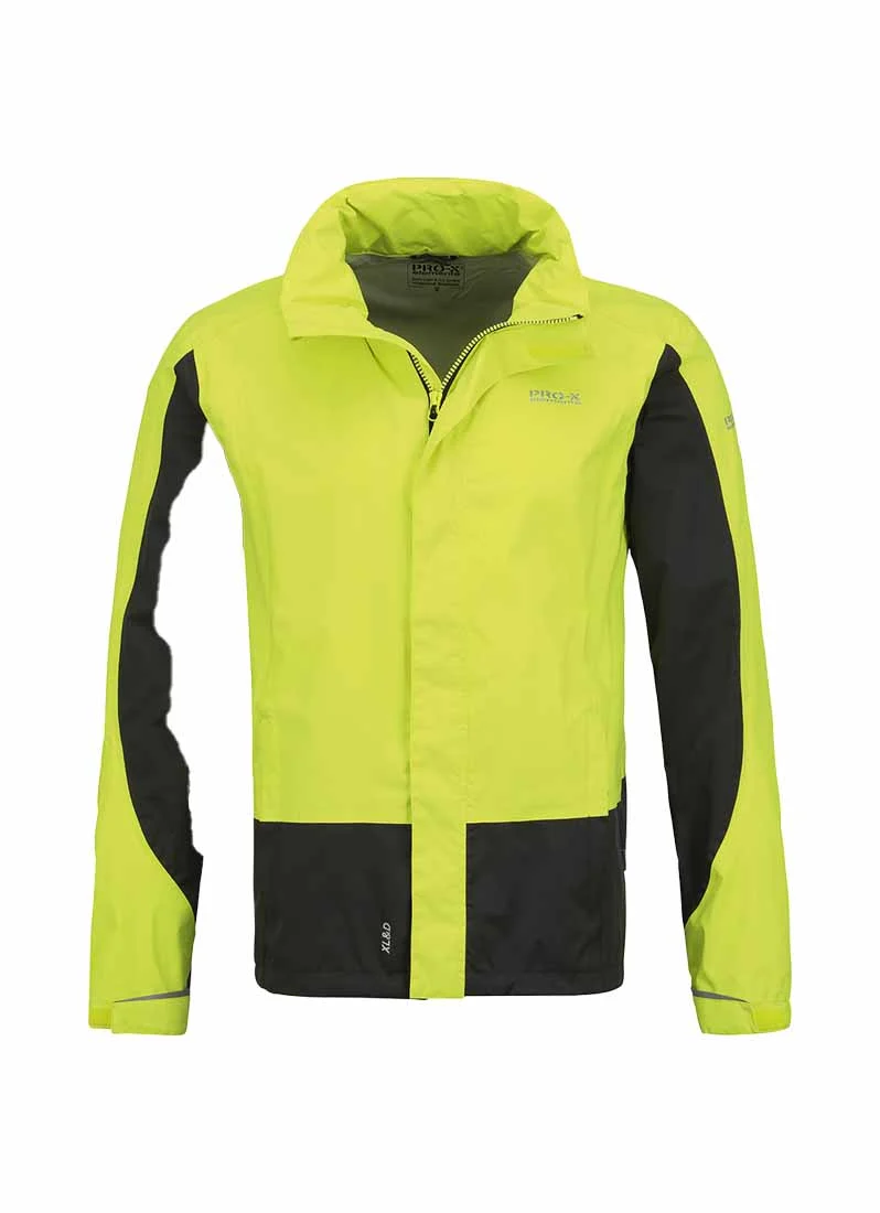 PRO X Herren Fahrradjacke Lennard 6830 neongelb