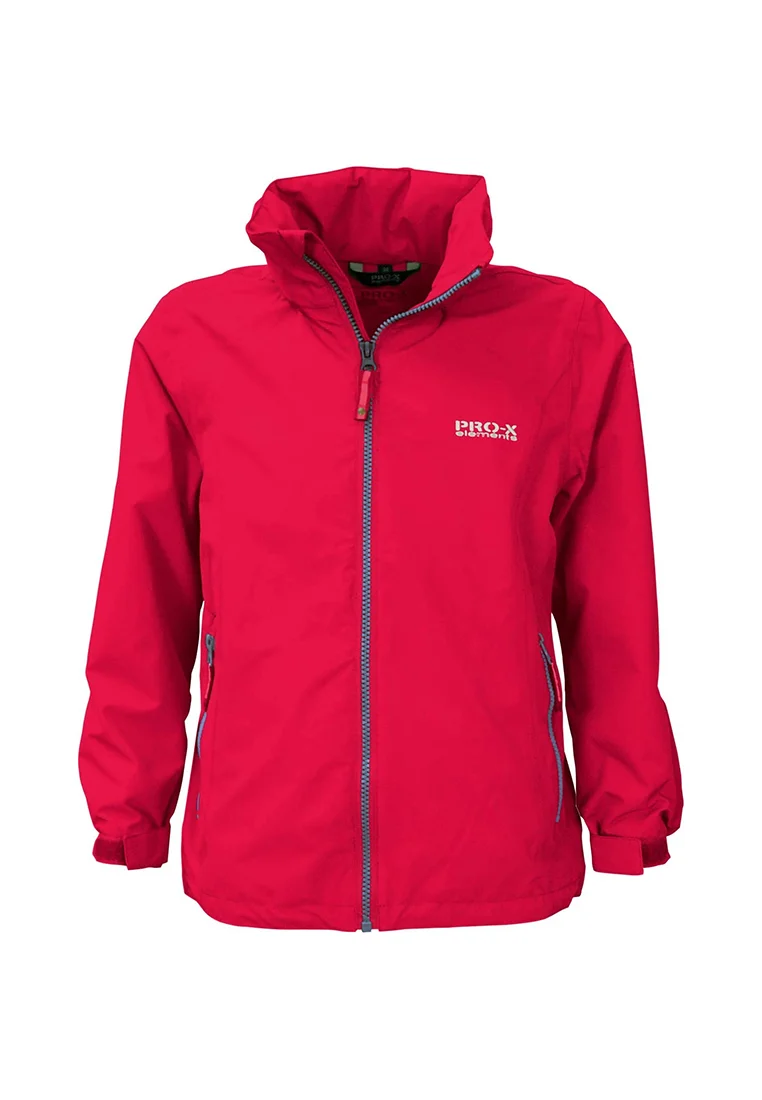 PRO X Kinder Regenjacke FINN für Jungen - rot