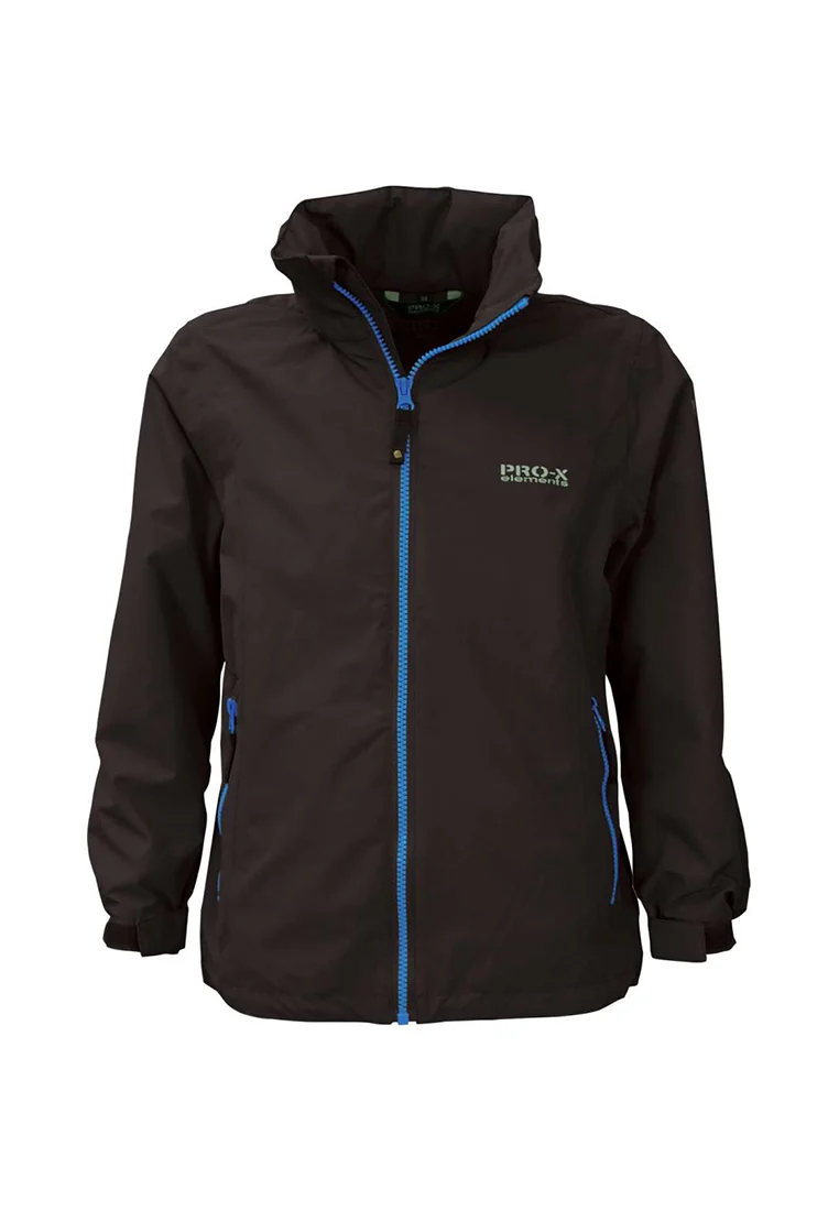 PRO X Kinder Regenjacke FINN für Jungen grau