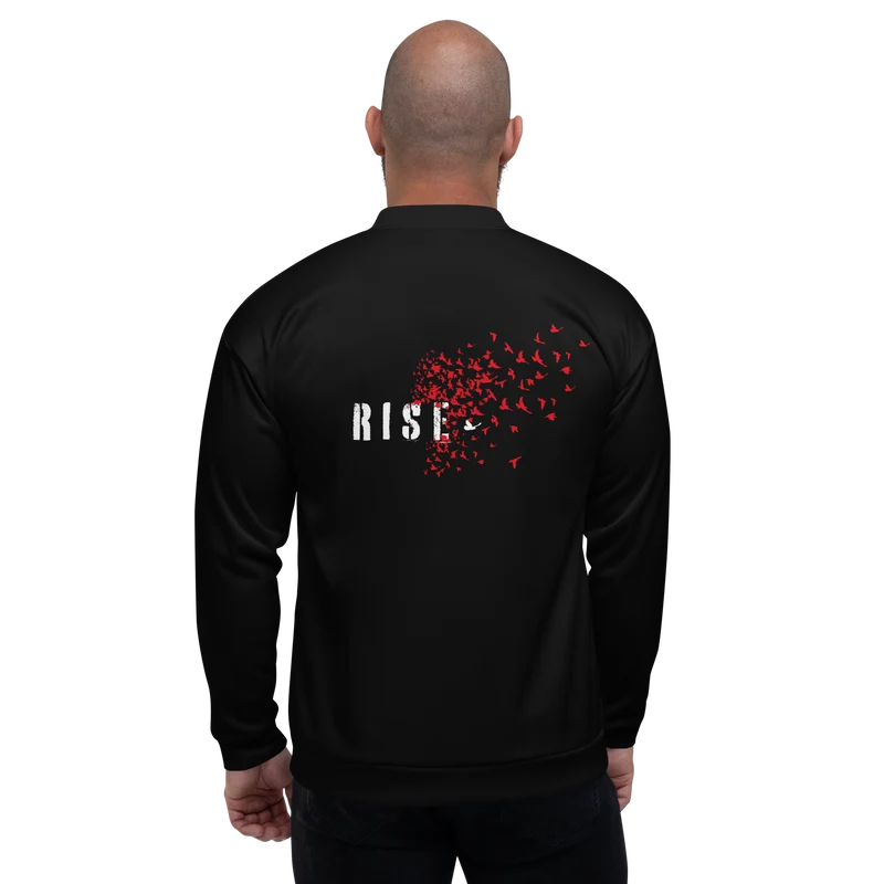 Bomberjacke Herren - Rise, Red Raven