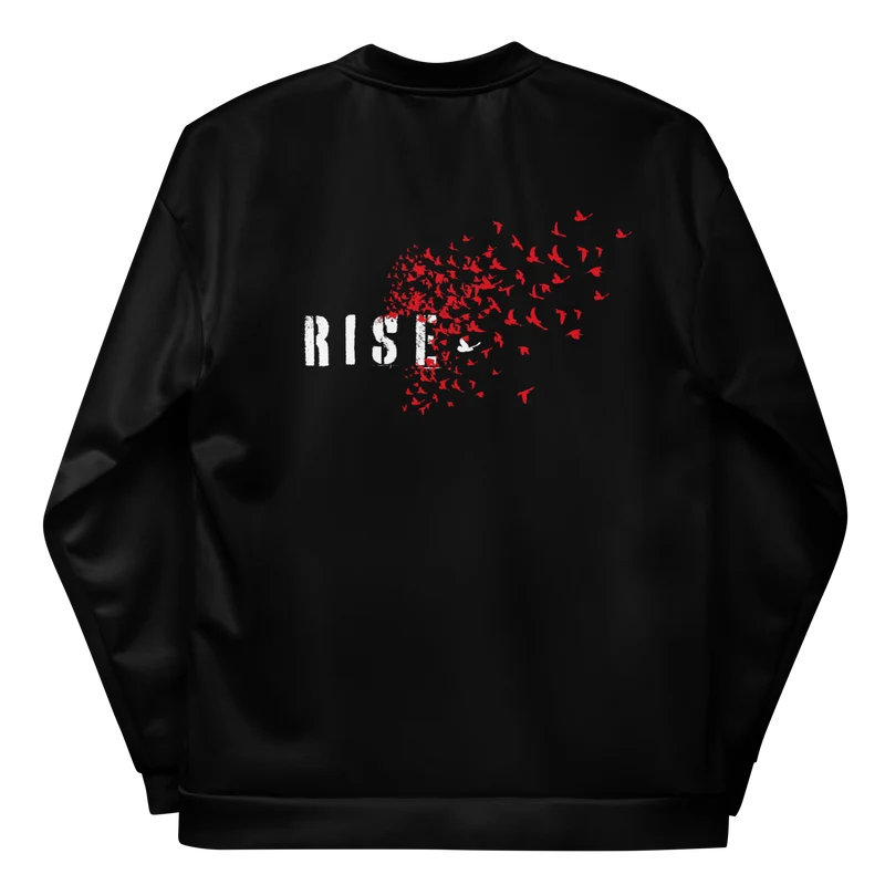 Bomberjacke Herren - Rise, Red Raven