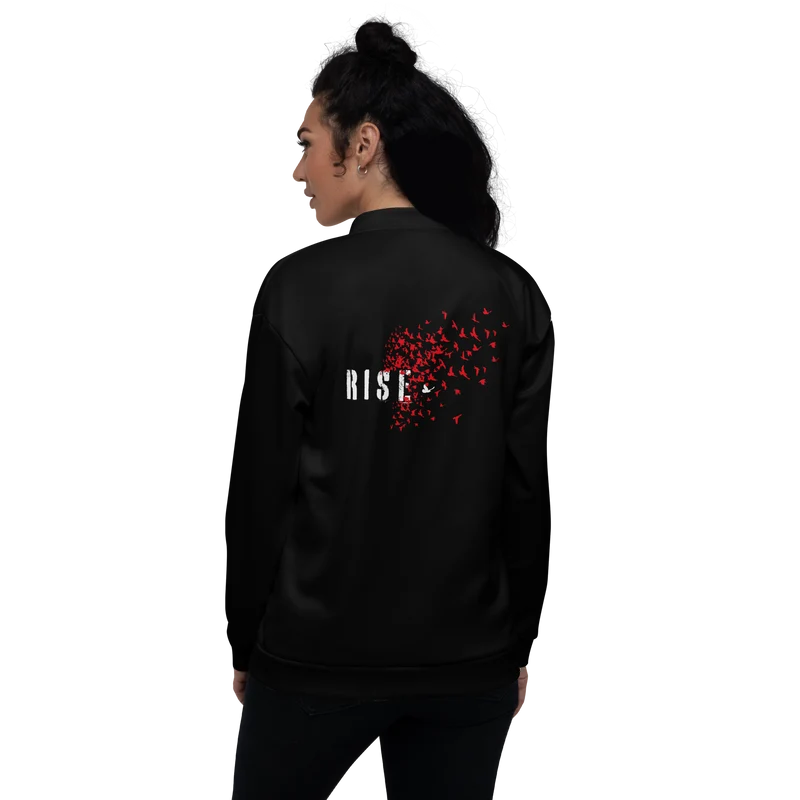 Bomberjacke Damen - Rise, Red Raven
