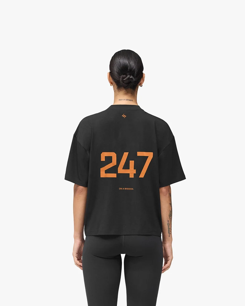 247 Mission Series T-Shirt 2026 - Jet Black