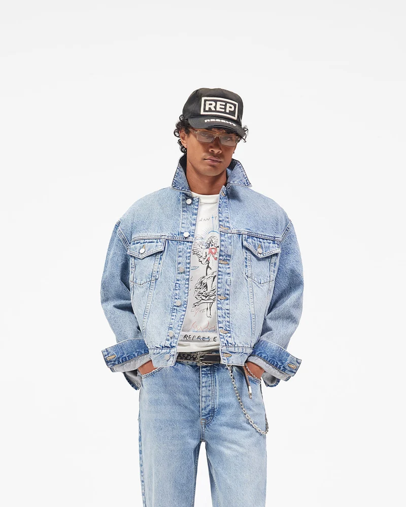 Trucker Jacket - Authentic Blue