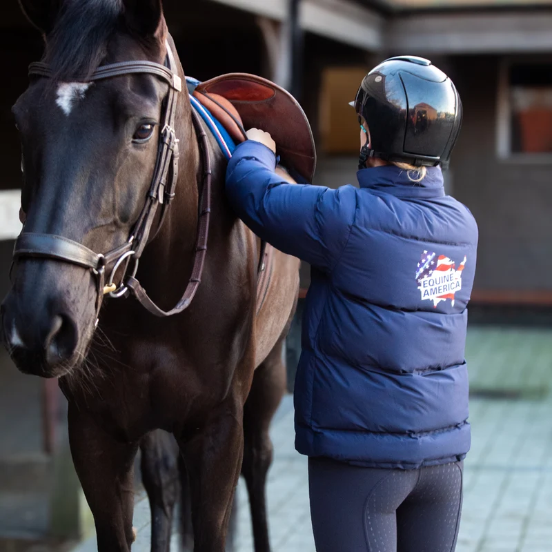 Equine America Puffa-Jacke für Damen