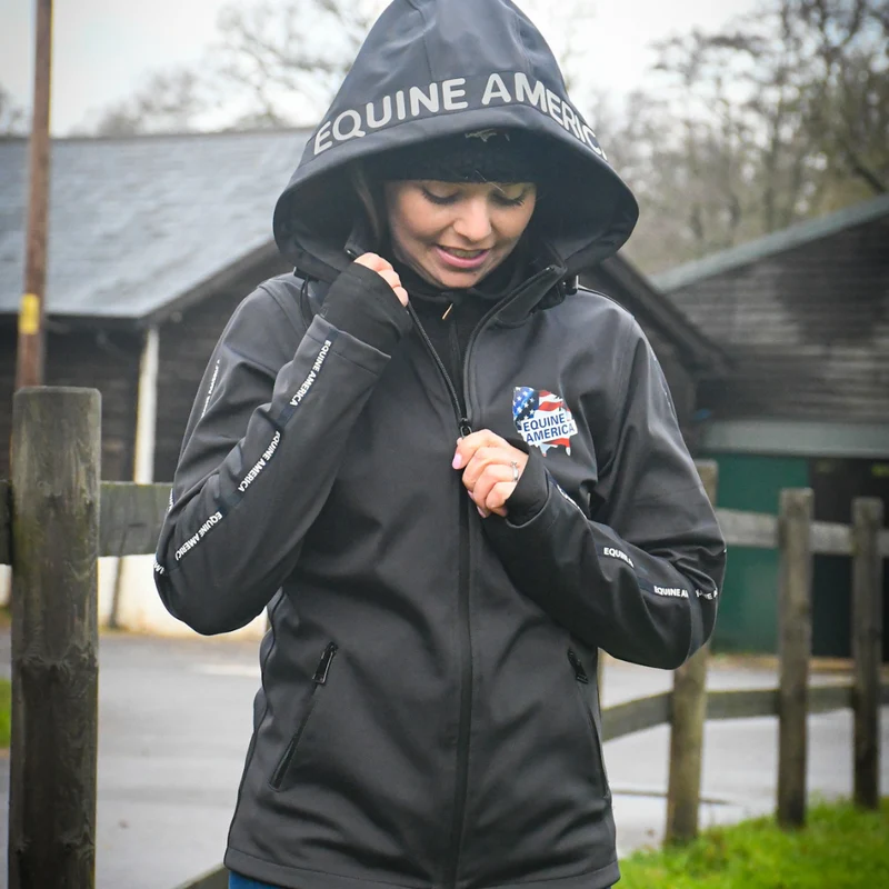 Equine America Wasserdichte Damenjacke