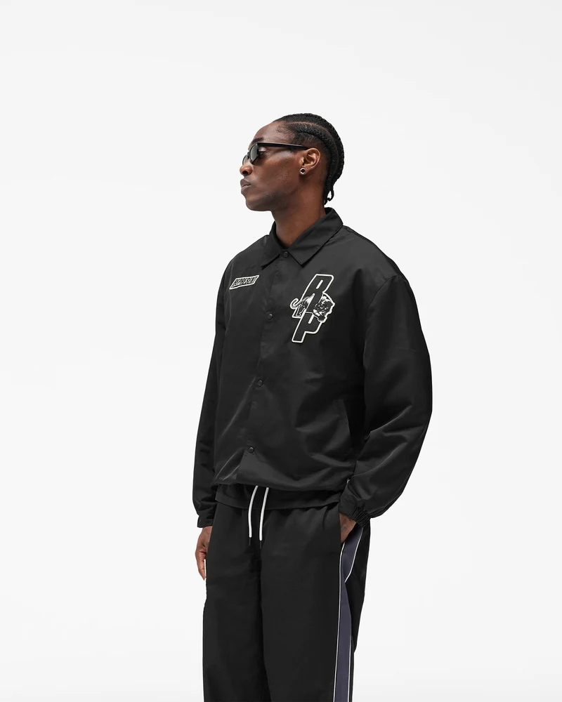 Represent X Puma Coach Jacket - Puma Black