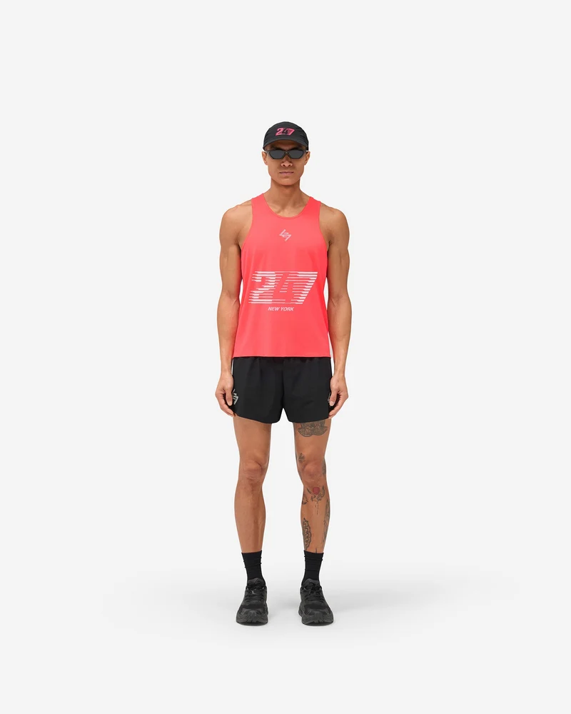 247 New York Singlet - Pink