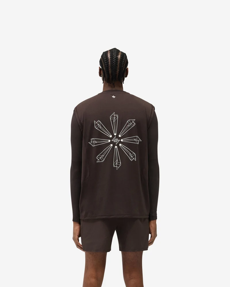247 Uprising Oversized Tank - Chocolate
