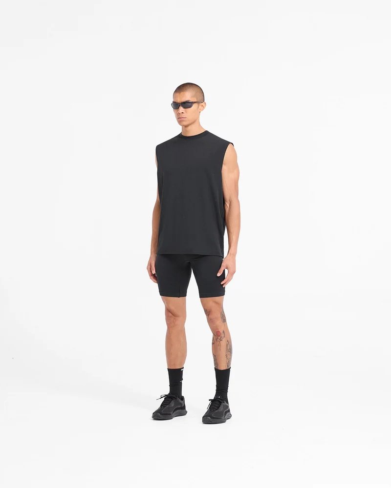 247 DNA Oversized Tank - Jet Black