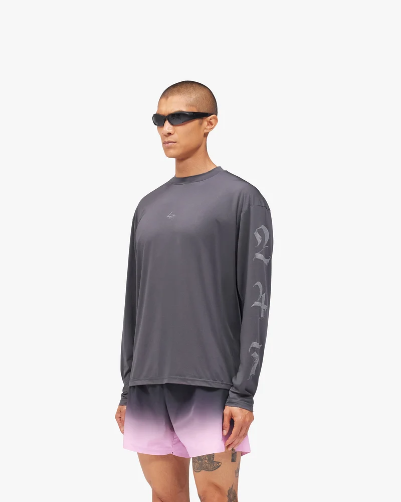 247 Noble Long Sleeve T-Shirt - Graphene