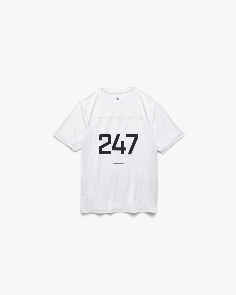 247 Numbers T-Shirt - Flat White