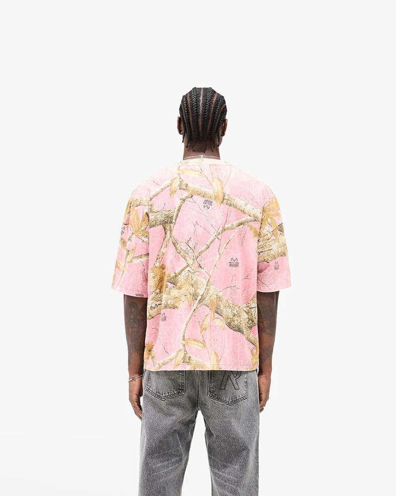 Realtree® T-Shirt - Washed Pink Camo