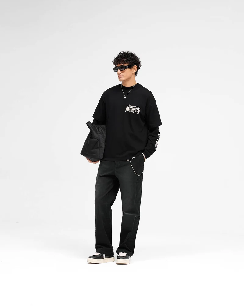 Raceway T-Shirt - Jet Black