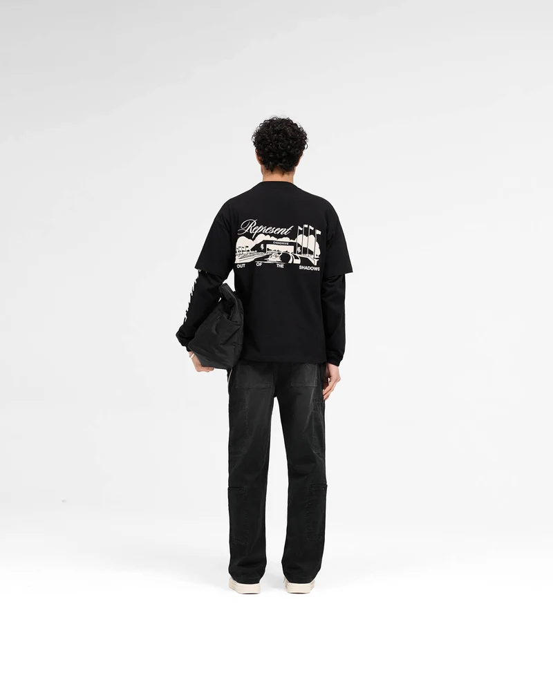 Raceway T-Shirt - Jet Black