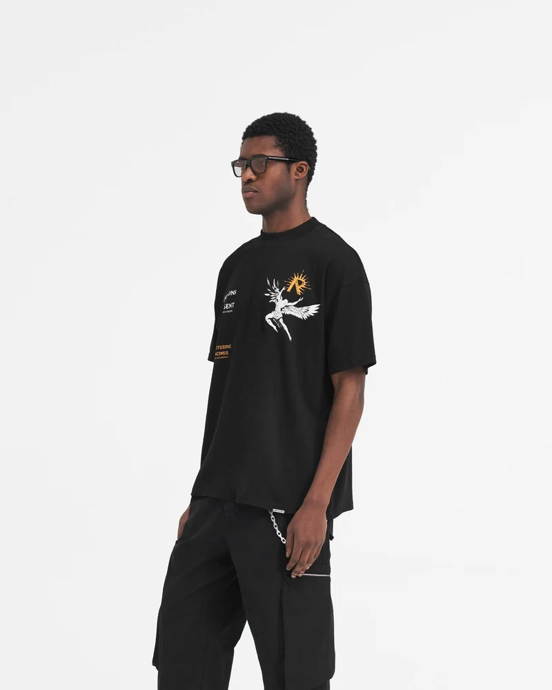 Icarus T-Shirt - Jet Black