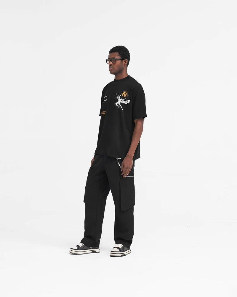 Icarus T-Shirt - Jet Black