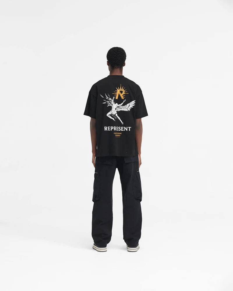 Icarus T-Shirt - Jet Black