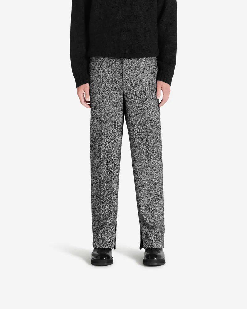 Wide Tailored Pant - Marble