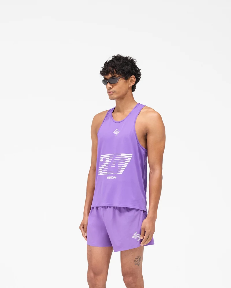 247 Berlin Singlet - Purple
