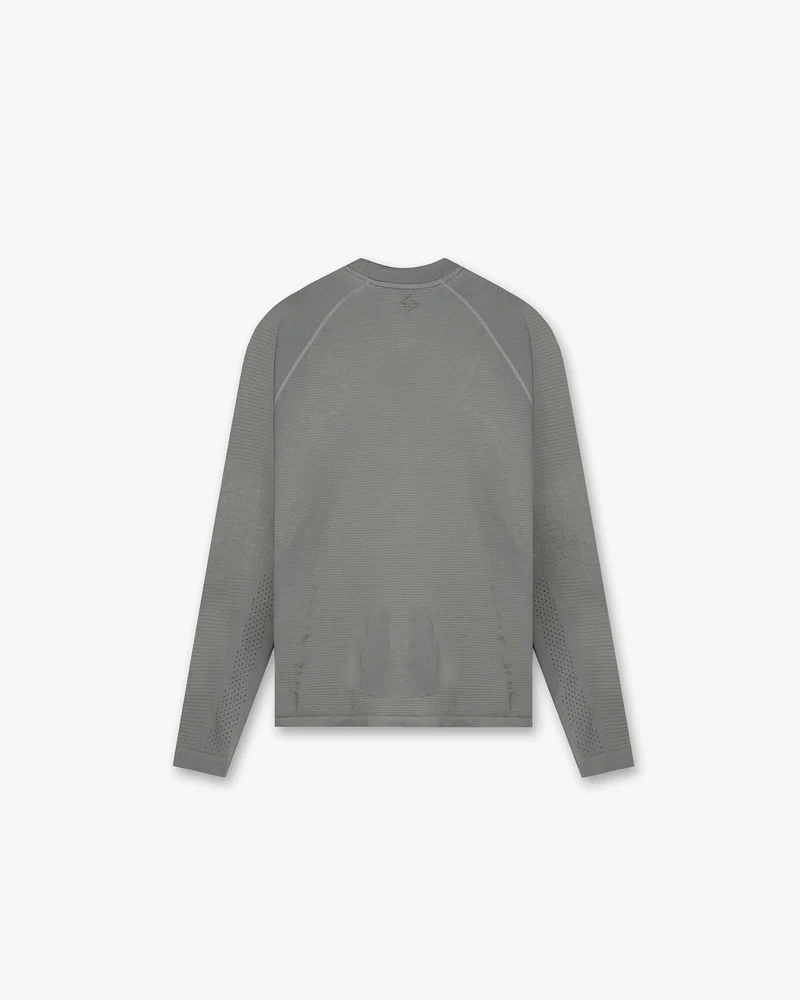 247 Uprising Long Sleeve Seamless T-Shirt - Steel