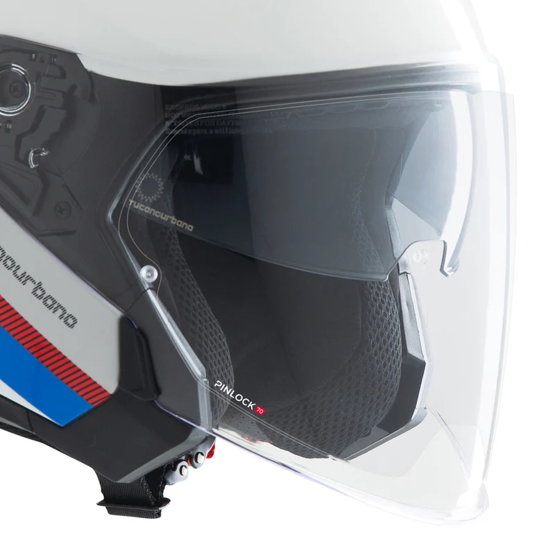 VISIERA ESTERNA TRASPARENTE con PREDISP. PINLOCK® - CASCO HYPERLINK