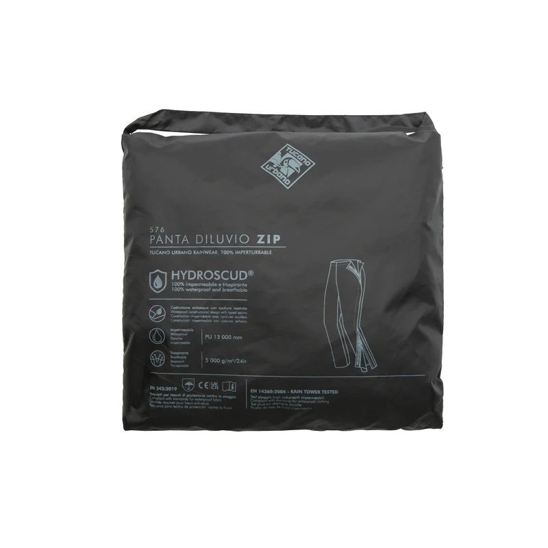 Pantalone antipioggia PANTA DILUVIO ZIP HYDROSCUD®
