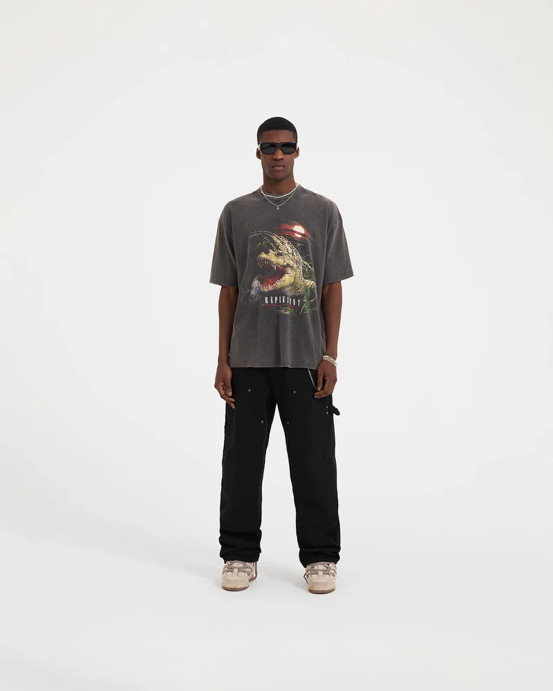 Destructive Appetite T-Shirt - Vintage Grey