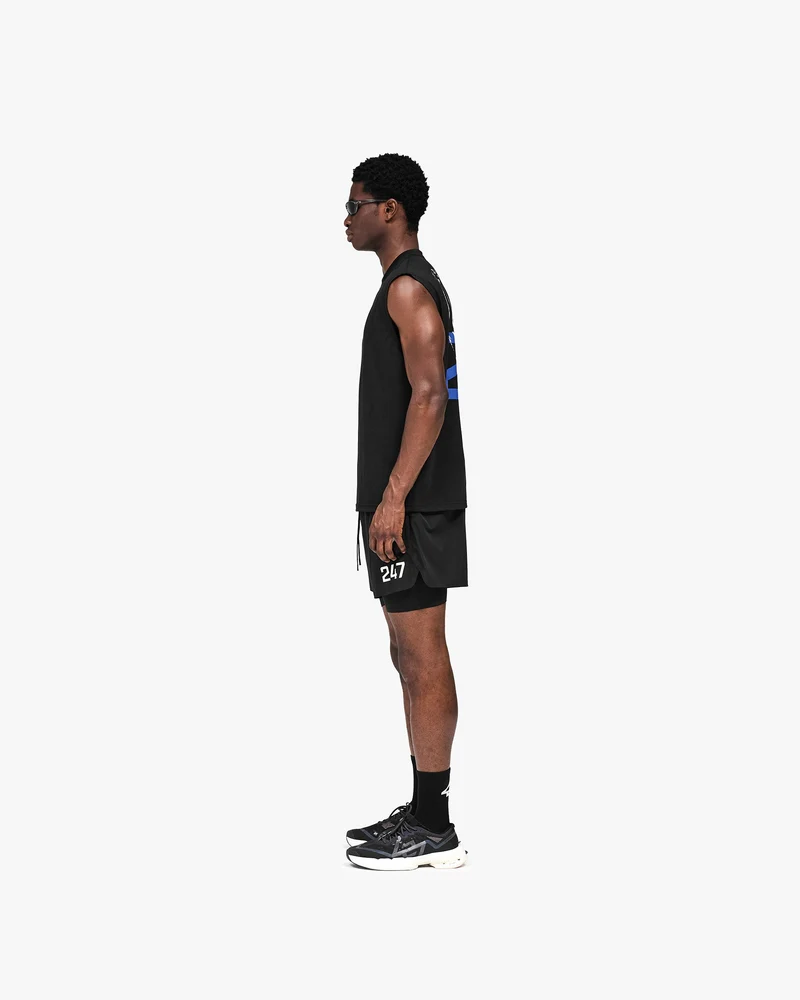247 Stockholm Oversized Tank - Jet Black