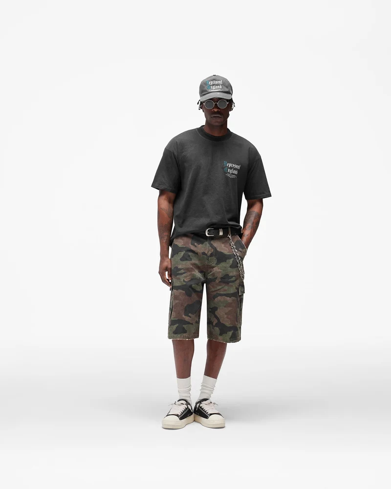 Private Members T-Shirt - Stained Black