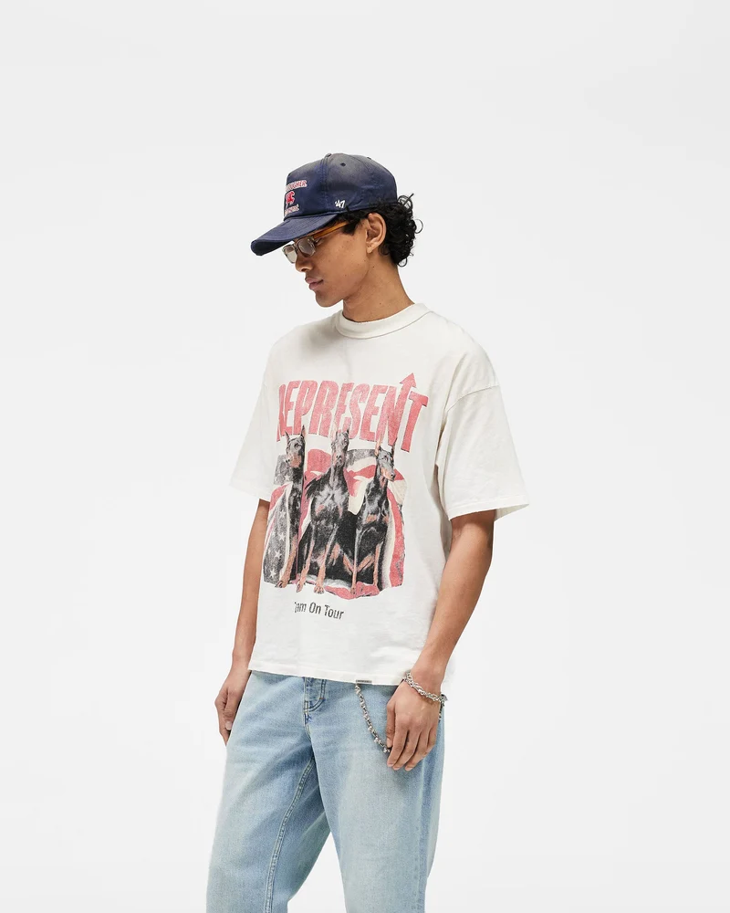 Dream On Tour T-Shirt - Washed Ecru