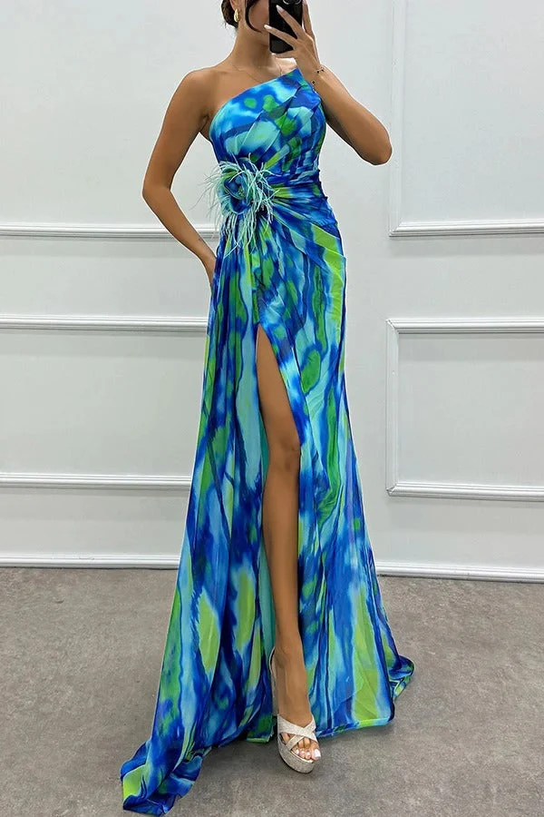 Mia™ - Lebendiges, Drapiertes Kleid