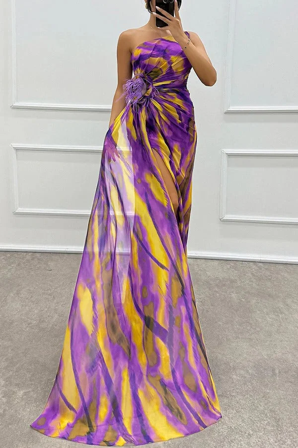 Mia™ - Lebendiges, Drapiertes Kleid