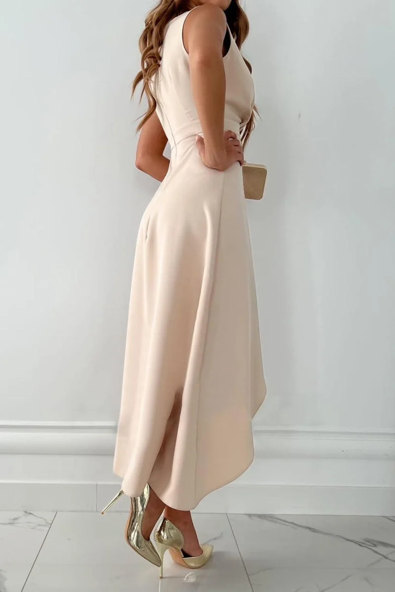Charlotte™ - Midi-Wickelkleid mit V-Ausschnitt