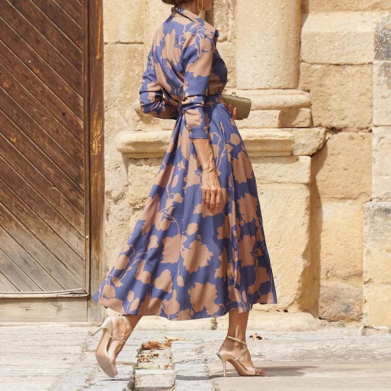 Lynn™ - Elegantes V-Ausschnitt Kleid für Frauen