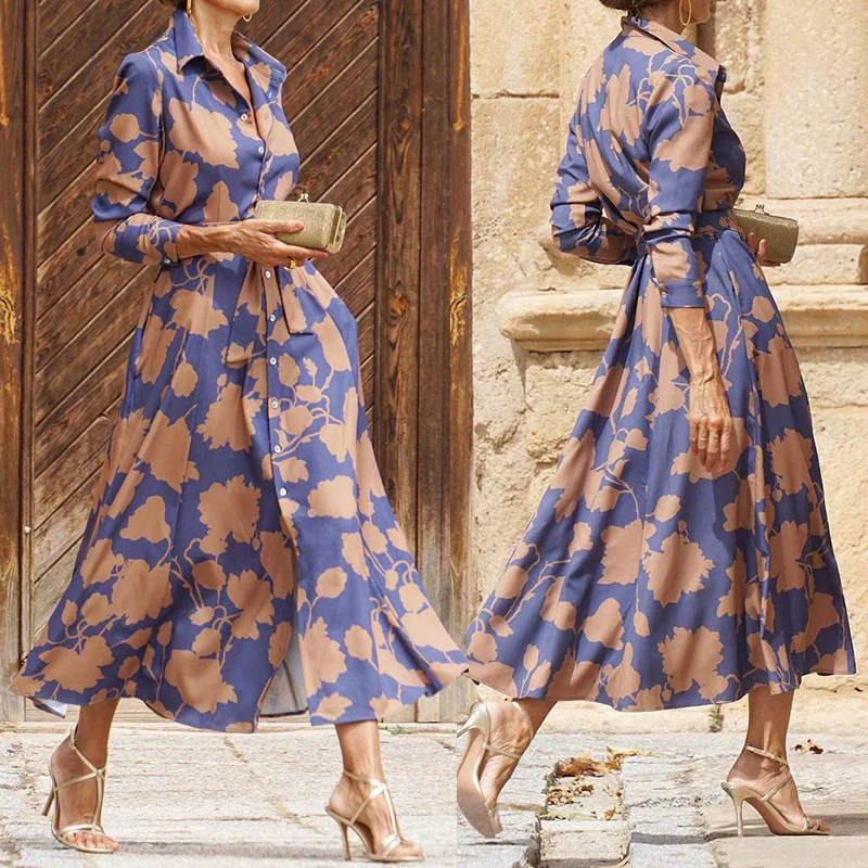 Lynn™ - Elegantes V-Ausschnitt Kleid für Frauen