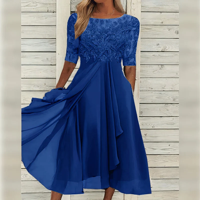 Harper™ - Elegantes Midikleid aus Spitze
