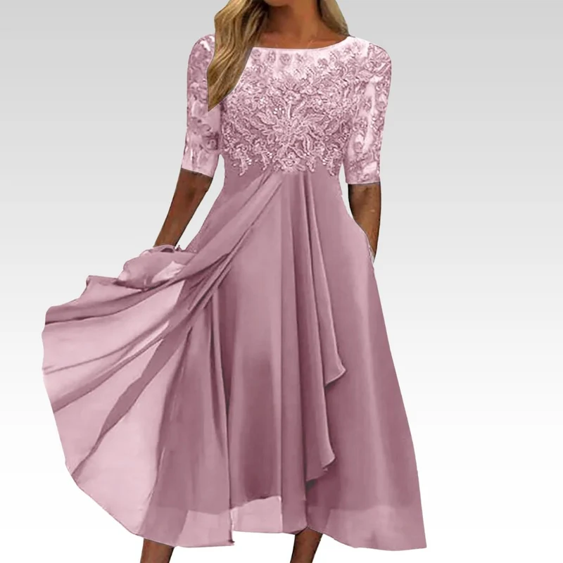 Harper™ - Elegantes Midikleid aus Spitze