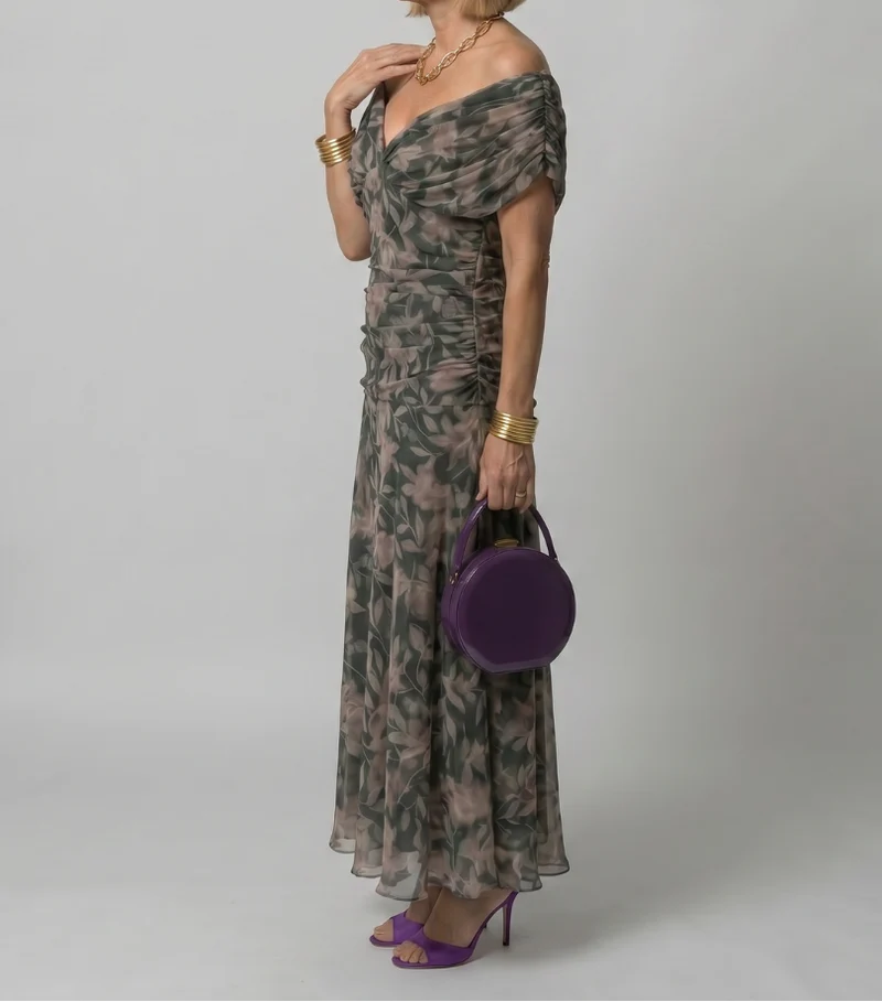 Elisabeth - Midikleid mit Schulterfreien Trägern
