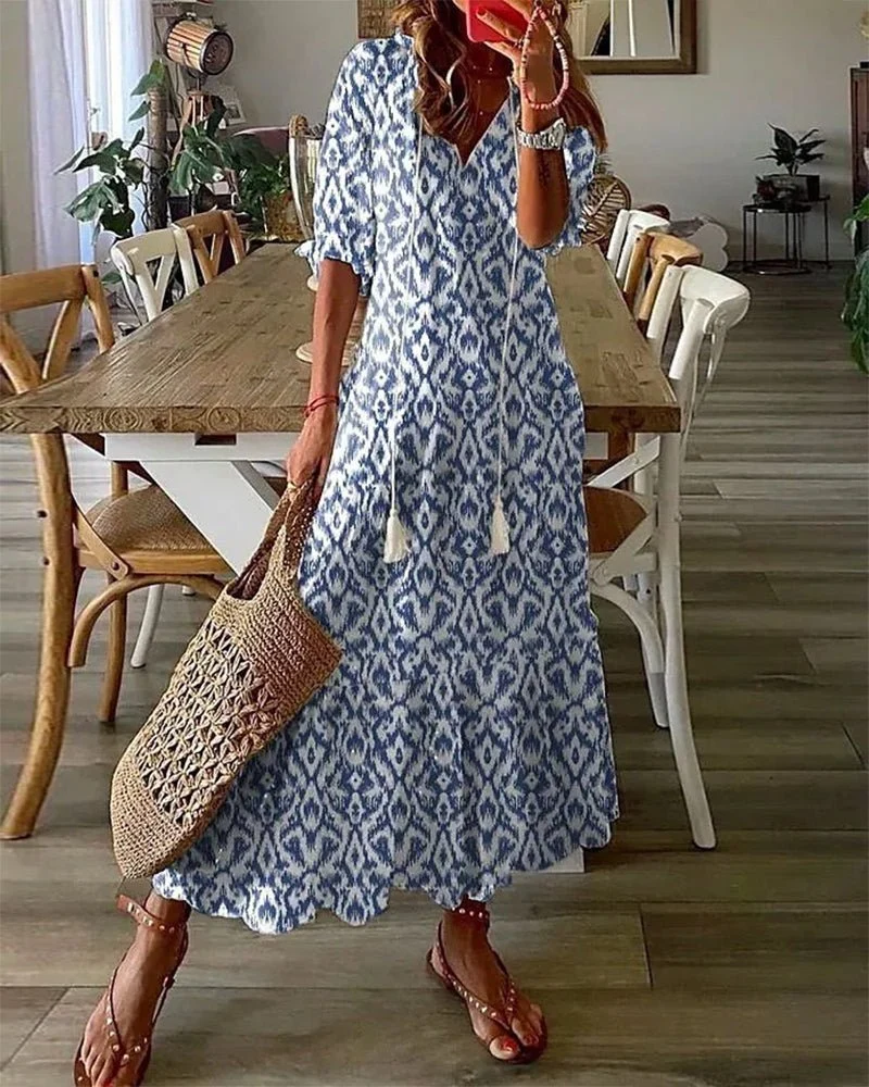 Leri™ - Lässiges Boho-Kleid mit Schmeichelhafter Passform