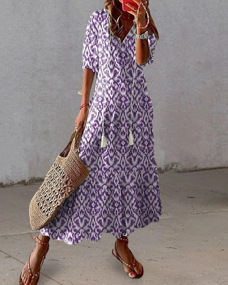 Leri™ - Lässiges Boho-Kleid mit Schmeichelhafter Passform