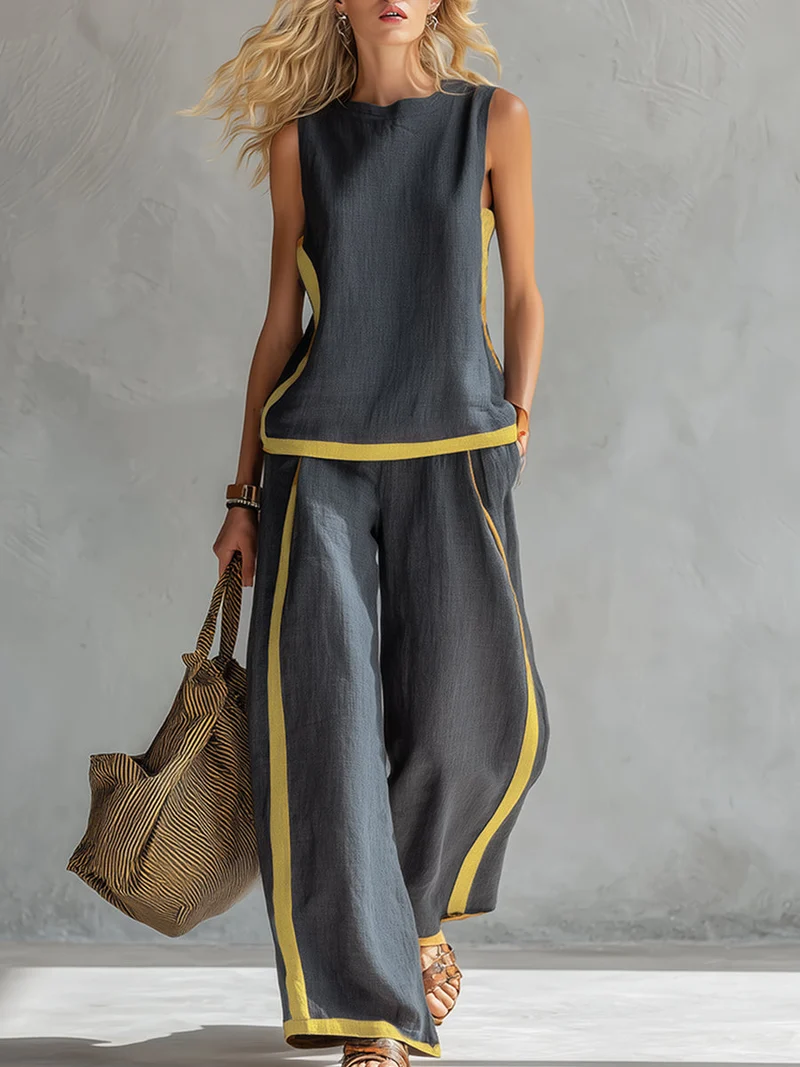 Claire™ - Schickes Leinen Ensemble