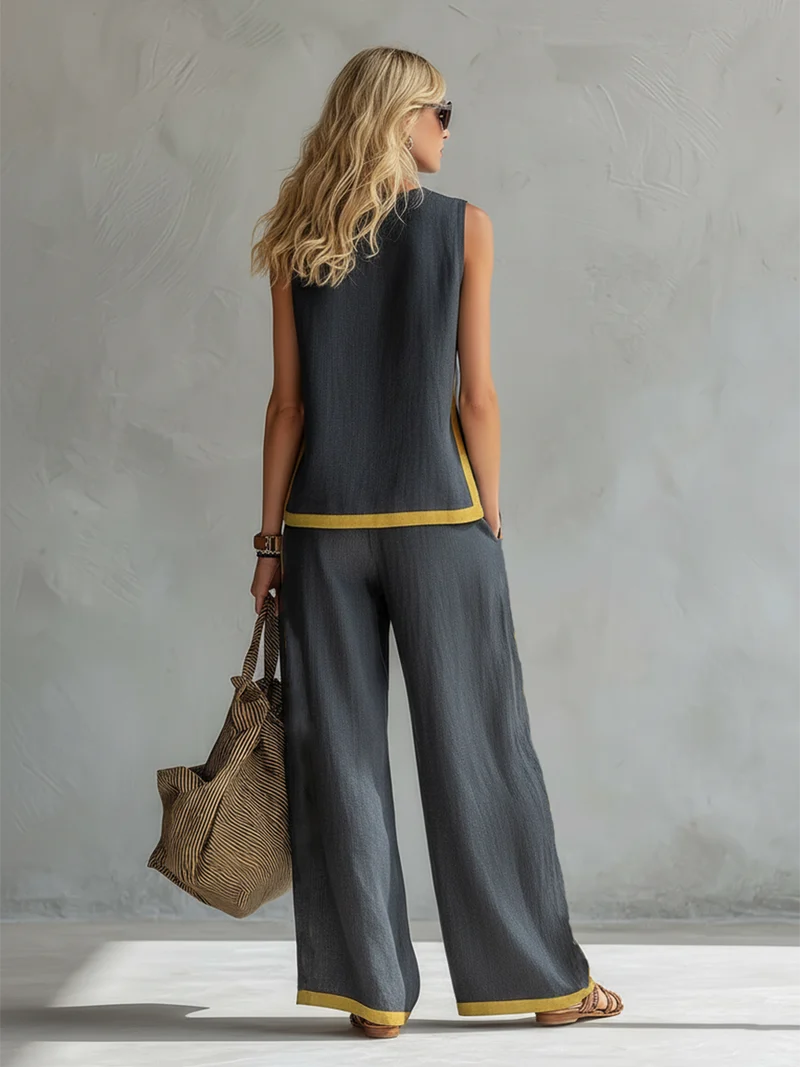 Claire™ - Schickes Leinen Ensemble